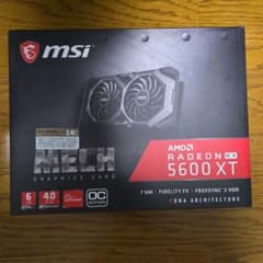 MSI Radeon RX 5600 XT OC Editionのサムネイル