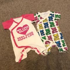 ロンパース 60 まとめ売り　2枚セットのサムネイル