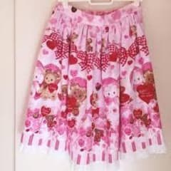 ベイビー くみゃちゃんのLove Love Valentine柄 スカートセットのサムネイル
