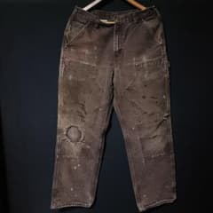 襤褸　カーハート　ダブルニー　パンツ　フェード　Carhartt　古着　USED 襤褸 カーハート ダブルニー パンツ フェード Carhartt 古着 USED
