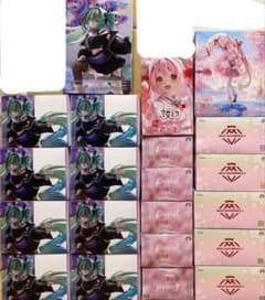 初音ミク　3種　21体　まとめ売り　桜ミク　Figurizmα Punk 初音ミク 3種 21体 まとめ売り 桜ミク Figurizmα Punk - メルカリ