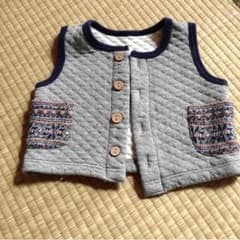 atsuuu様専用☆チョッキ ベスト サイズ50〜70のサムネイル