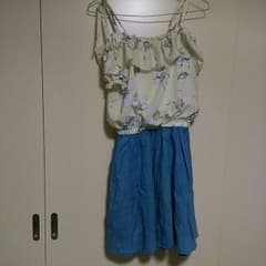 ワンピース 花柄 値下げしました。のサムネイル