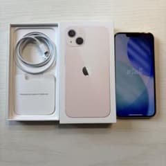 Apple iPhone 13 ピンク 本体 箱 ケーブル - メルカリ