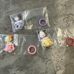サンリオ　キーリングハンガー3個セット クロミ ポチャッコ ウサハナのサムネイル