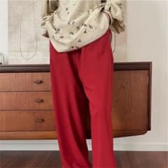 CLANE BASIC TUCK PANTSのサムネイル