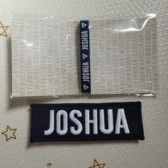 SEVENTEEN JOSHUA ロゴ入りリストバンド ネームバッチのサムネイル