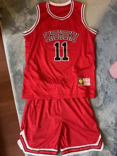 スラムダンク 流川楓 ユニフォーム上下 美品のサムネイル