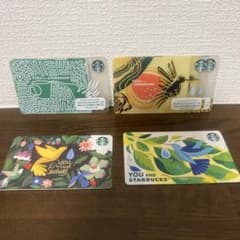スターバックスカード　ハミングバード　2017〜2020 5枚セットのサムネイル