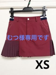 テーラーメイド　ワインレッドスカートXSのサムネイル