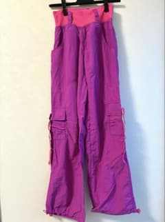 ZUMBA WEAR カーゴパンツ パープル ピンク S - メルカリ