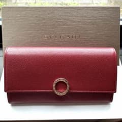 ✳︎BVLGARI.BVLGRI ブルガリ 長財布　ボルドー　レザー箱、証明書つきのサムネイル