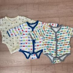 専用✳︎  肌着 ロンパース 70 キルト生地のサムネイル
