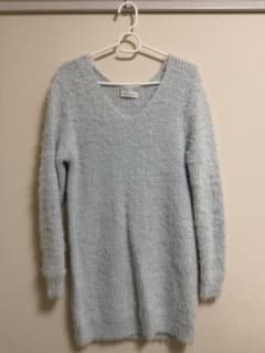 CECIL McBEE シャギーニットミニワンピースのサムネイル
