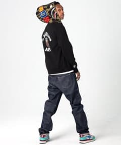 Wiz Khalifa x A BATHING APE SHARKパーカーのサムネイル