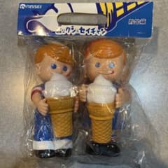 ニックン＆セイチャン 貯金箱 新品 非売品 NISSEI 昭和レトロ 激レアのサムネイル