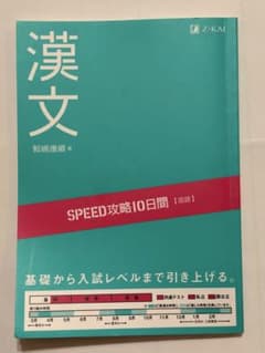 漢文 SPEED攻略10日間のサムネイル