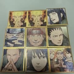 NARUTO ナルト ミニ色紙 9枚セットのサムネイル