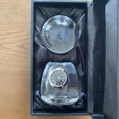 ⭐︎阪神タイガース2023リーグ優勝記念品ガラス時計 新品未使用、非売品】阪神タイガース リーグ優勝記念品 ガラス