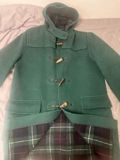 70-80s レア】グローバーオールTARTANEER ダッフルコートグリーン