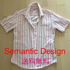 ★値下げ★ セマンティックデザイン Semantic Design シャツのサムネイル