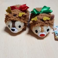 ツムツム　クリスマス　チップとデール　ディズニーのサムネイル
