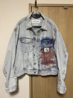 極美品Calvin Klein Jeans 23ss カラフルデニムジャケットのサムネイル