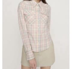 SLY SHINY LINE CHECK シャツのサムネイル