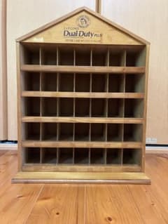Dual Duty PLUS 木製糸立て アンティーク 棚 什器のサムネイル