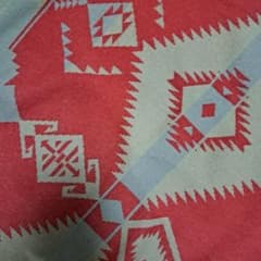 レア‼ ラルフローレン ネイティブ柄 ウール毛布 - メルカリ