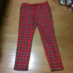 可愛い♪古着屋のチェックパンツのサムネイル