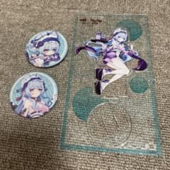 原神　ぽっかぽか温泉旅　有馬温泉　夢見月瑞希　アクリルスタンド　缶バッジ