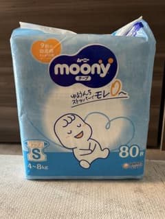 【moony ムーニー】テープSサイズ　80枚入りのサムネイル