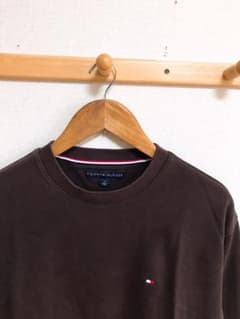 【年末セール】古着　TOMMY HILFIGER　90s　スウェット　ロゴのサムネイル