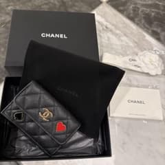 CHANEL トランプ ミニ財布 ハート スペード - メルカリ