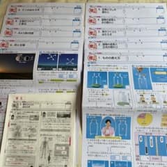 小学校6年 理科 カラーテスト 新学社(答え付き1.2.5だけ答えが