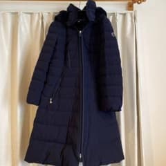最終出品】新品未使用☆エムズグレイシー 紺ダウン コート40 - メルカリ