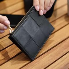Mini wallet for women, coin purse for men, wallet, card case, coin purse, slim design.