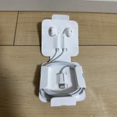 Apple 純正イヤホン　変換アダプタ付きのサムネイル