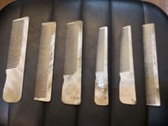 仲*樹様 【新品未使用】水牛櫛　35本コームセット　床屋セレクト　最終セット 新品未使用・在庫限り】水牛櫛 6本コームセット 床屋セレクト [3