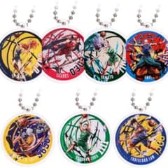 ONE PIECE×NBA カプセルアクリルチャーム ワンピース ロー ルフィのサムネイル