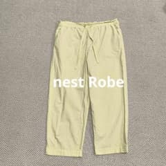 ネストローブ 撥水コットンパッキングファンパンツ イエロー 完売品