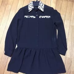 リルリリー レオパード柄 黒ブラウスのサムネイル