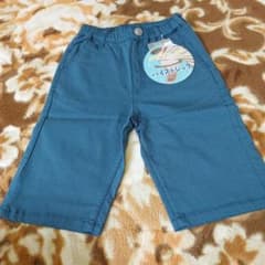 青色 120サイズ パンツのサムネイル