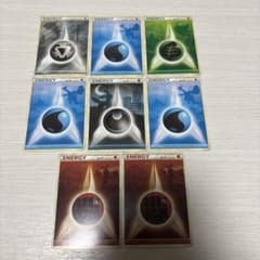 エネルギーカード　4枚まとめ売り　ルギア　セレビィ　ハガネーブラッキー ポケモンカード シルエット 基本エネルギー 8枚セット ブラッキー