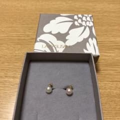 レイジースーザン K10 淡水パール ダイヤモンド ピアス - メルカリ