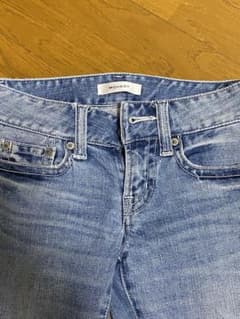 MOUSSY ローウエスト スキニーデニムのサムネイル