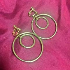 イヤリング フープ ゴールドのサムネイル
