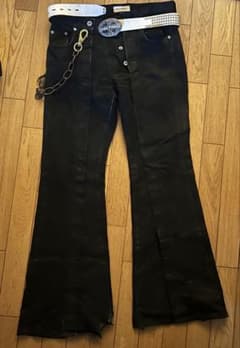 no mass prod glm02 flare denim サイズ2 - メルカリ