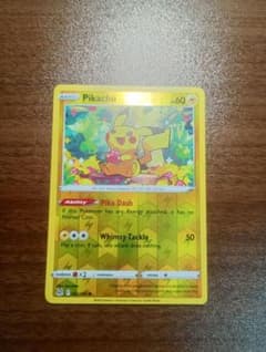 ポケモンカード ポケカ ピカチュウ リバースホロ 海外限定 英語版 正規